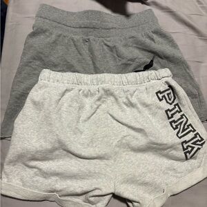 PINK Victoria's Secret Women's Gray Shorts & Dark gray Wild fable XS